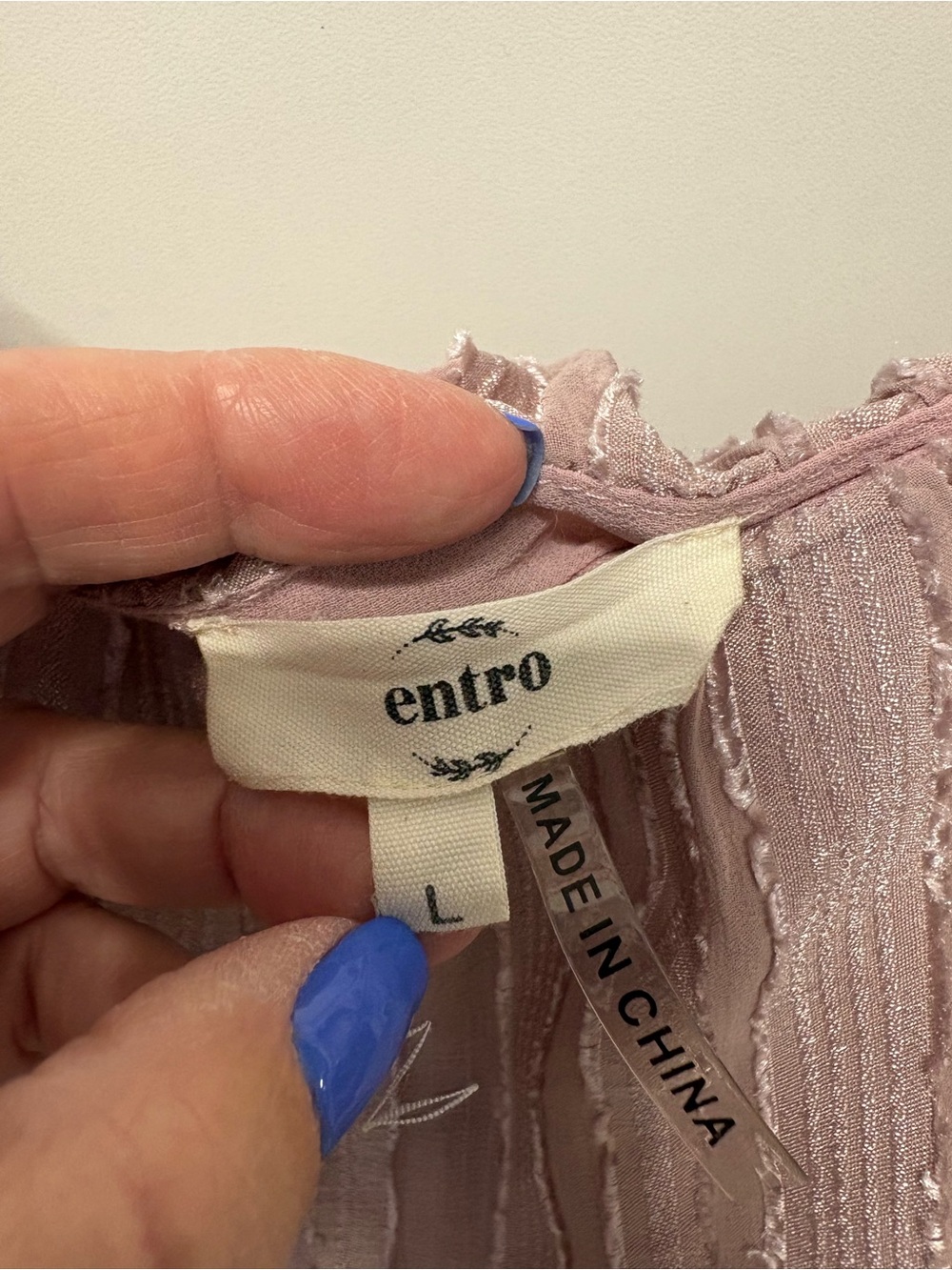 ENTRO Tiered Ruffle Top - Picture 4 of 6